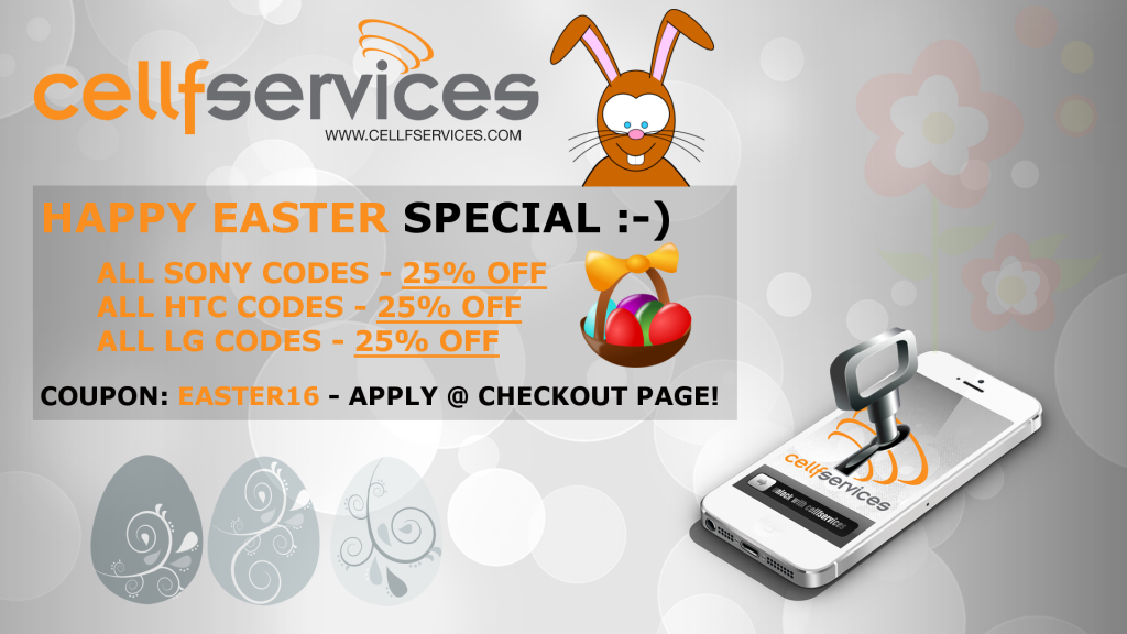 Happy Easter 2016 Special Discount